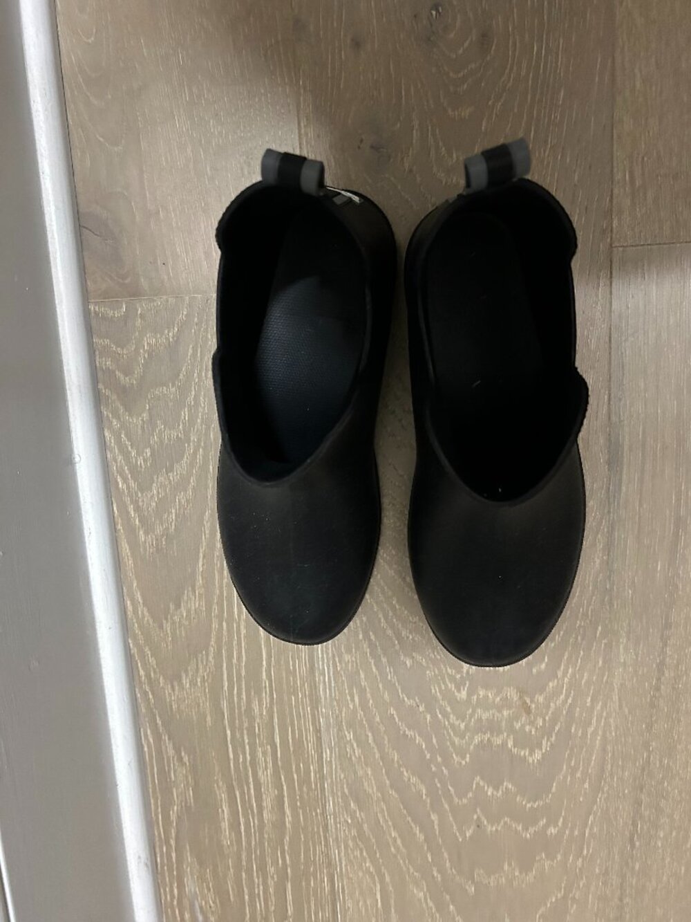 Totes Men’s Chelsea Rain Boots – Black Size 10 • Waterproof • Easy Pull‑On